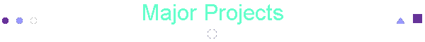 Major Projects